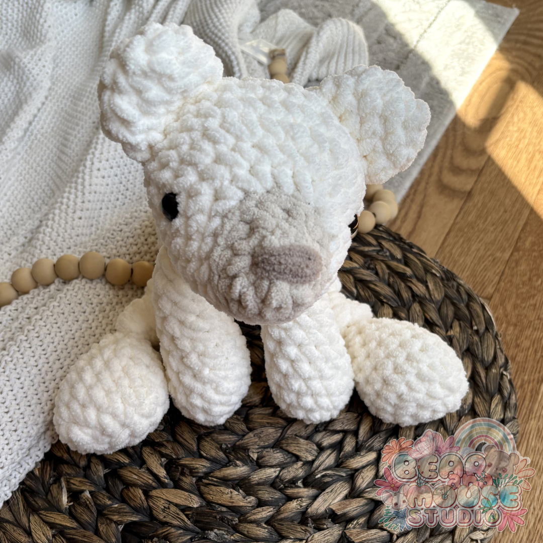 Polar Bear Knotted Plushie preview image