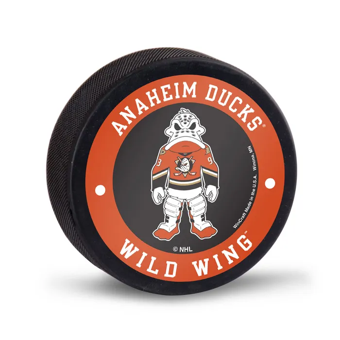 Anaheim Ducks Wild Wing Hockey Puck