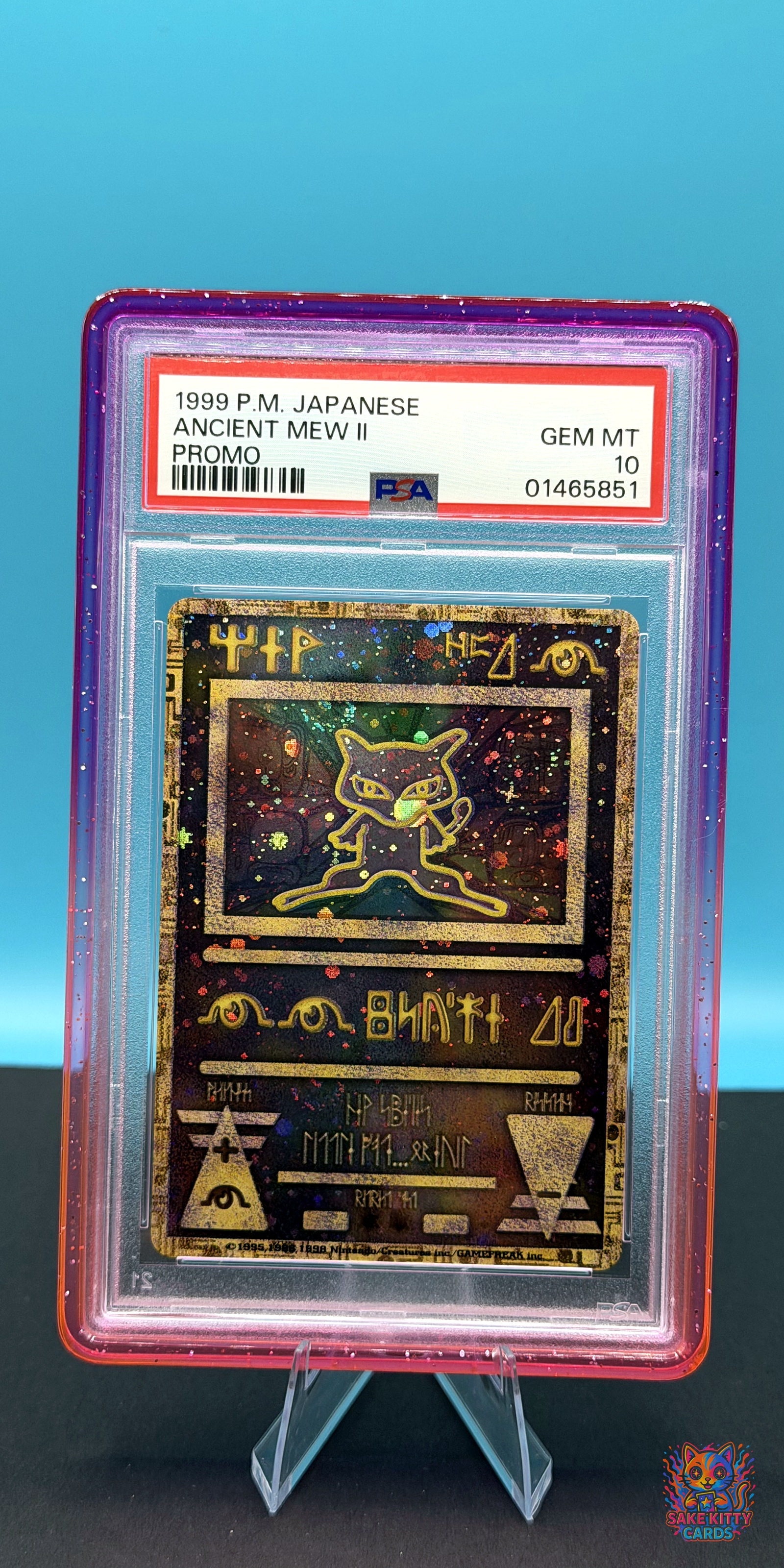 PSA 10 1999 Japanese Movie Promo (1999) Ancient Mew II