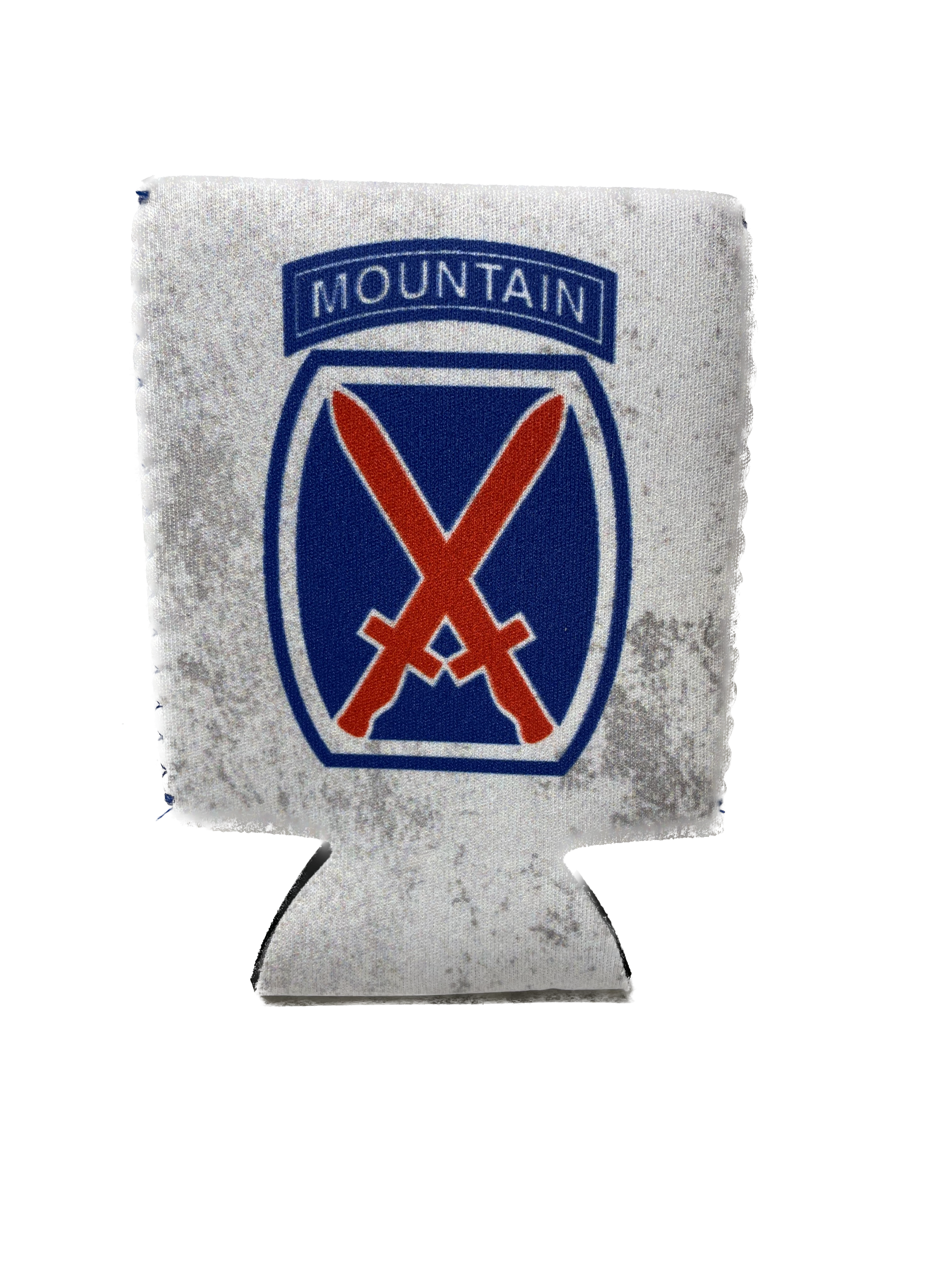 10th Mountain Division Green or White Koozie