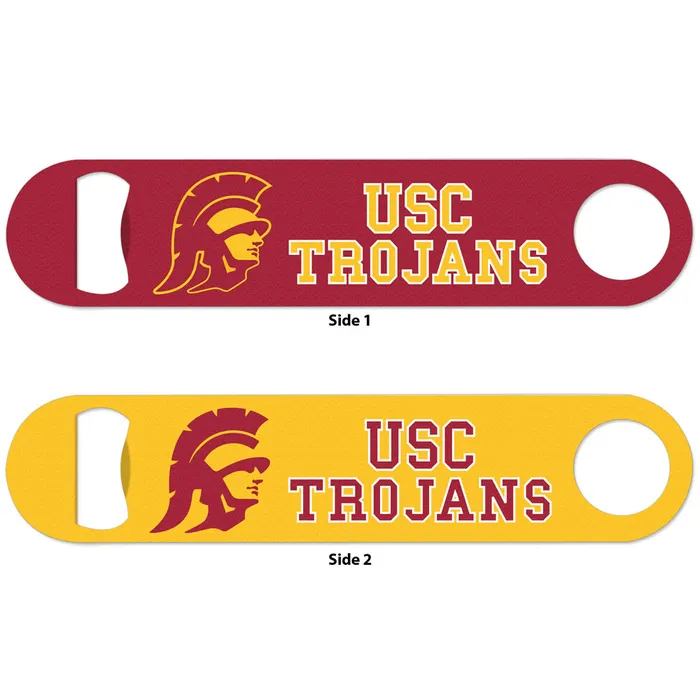 USC Trojans 2-Sided Stainless Steel Bottle Opener