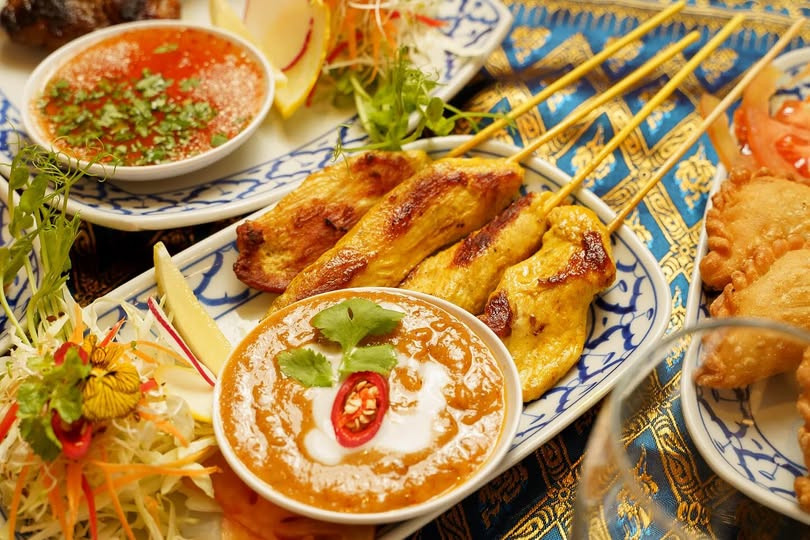 Satay Skewers - Chicken Catering