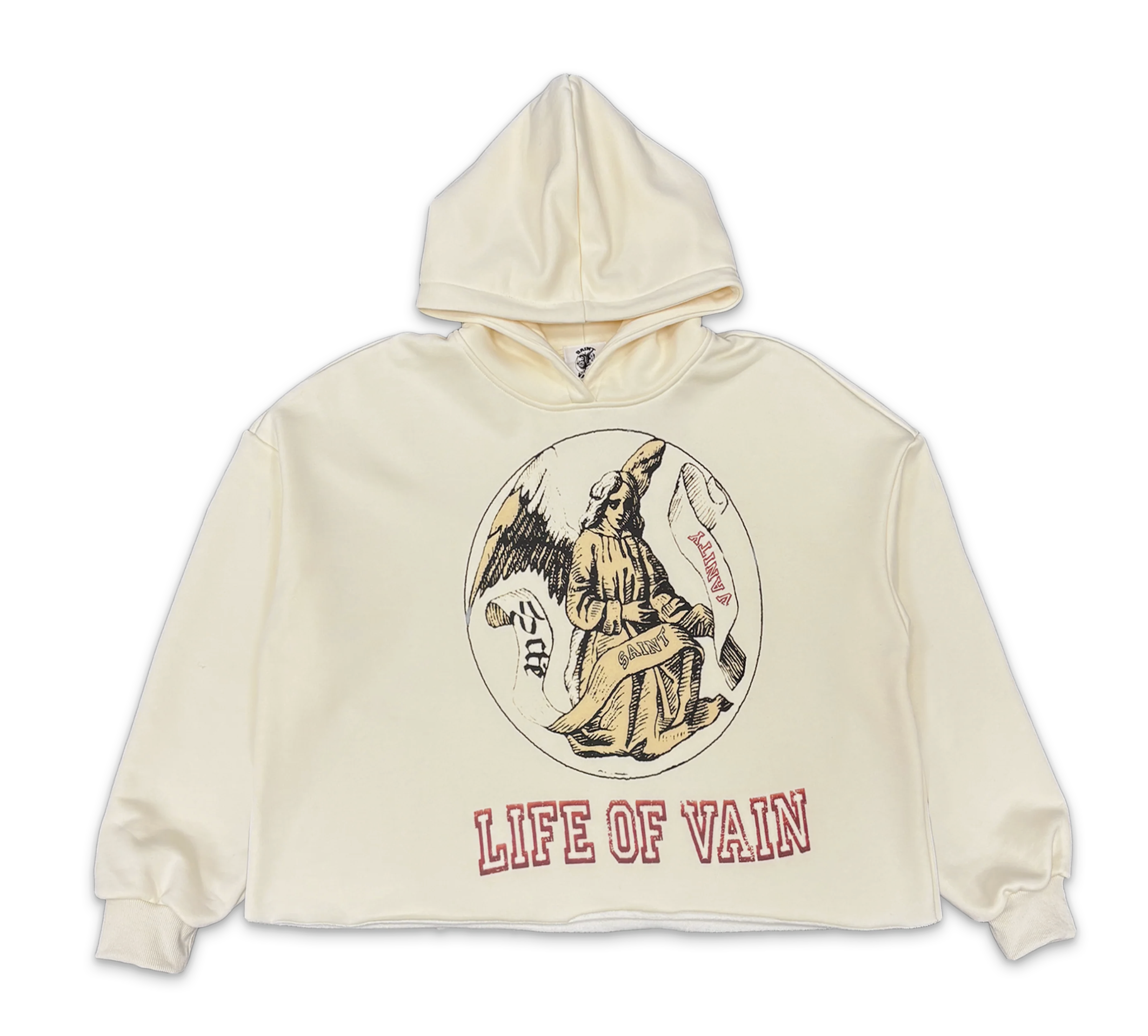 Saint Vanity Life Of Vain Hoodie "Ivory”