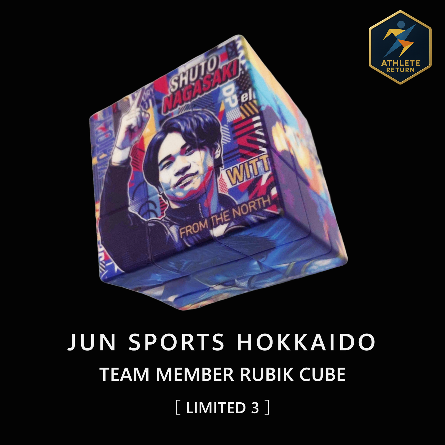 JUN SPORTS HOKKAIDO Team Member Rubik Cube