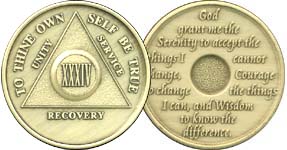 M34 Medallion Bronze 34 Year