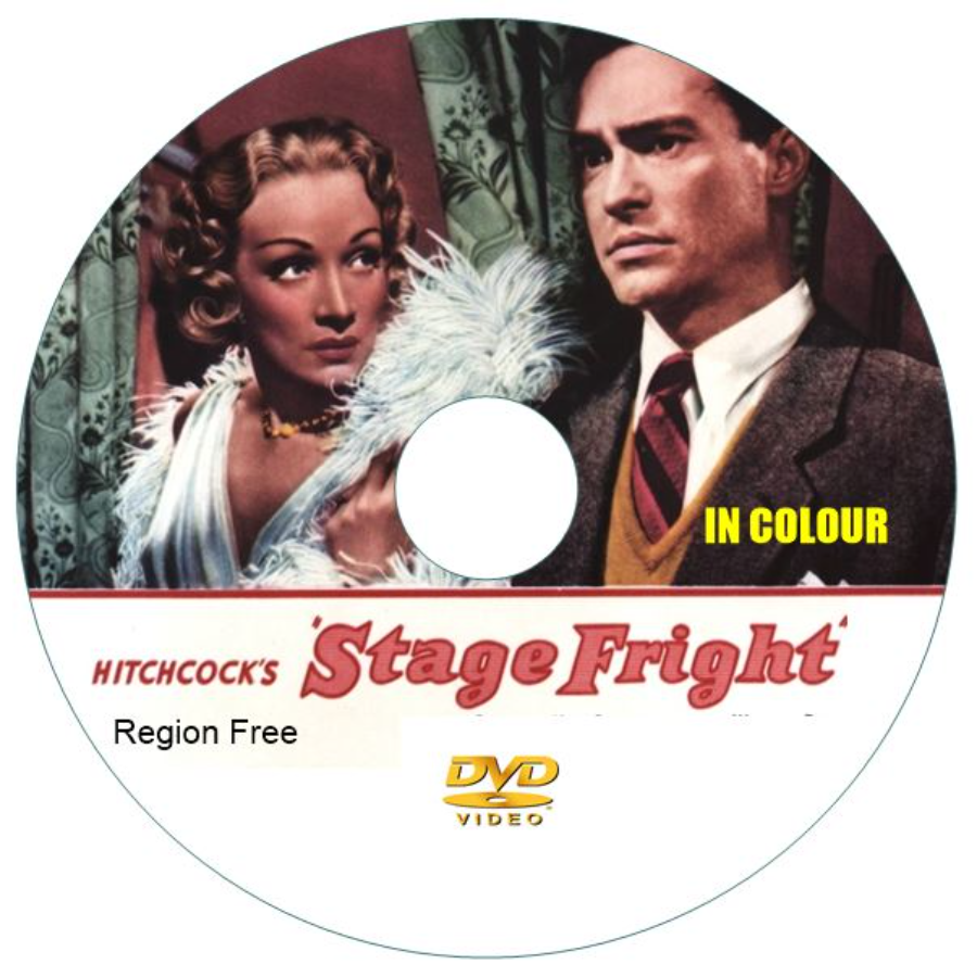 Stage Fright (1950) in Color DVD