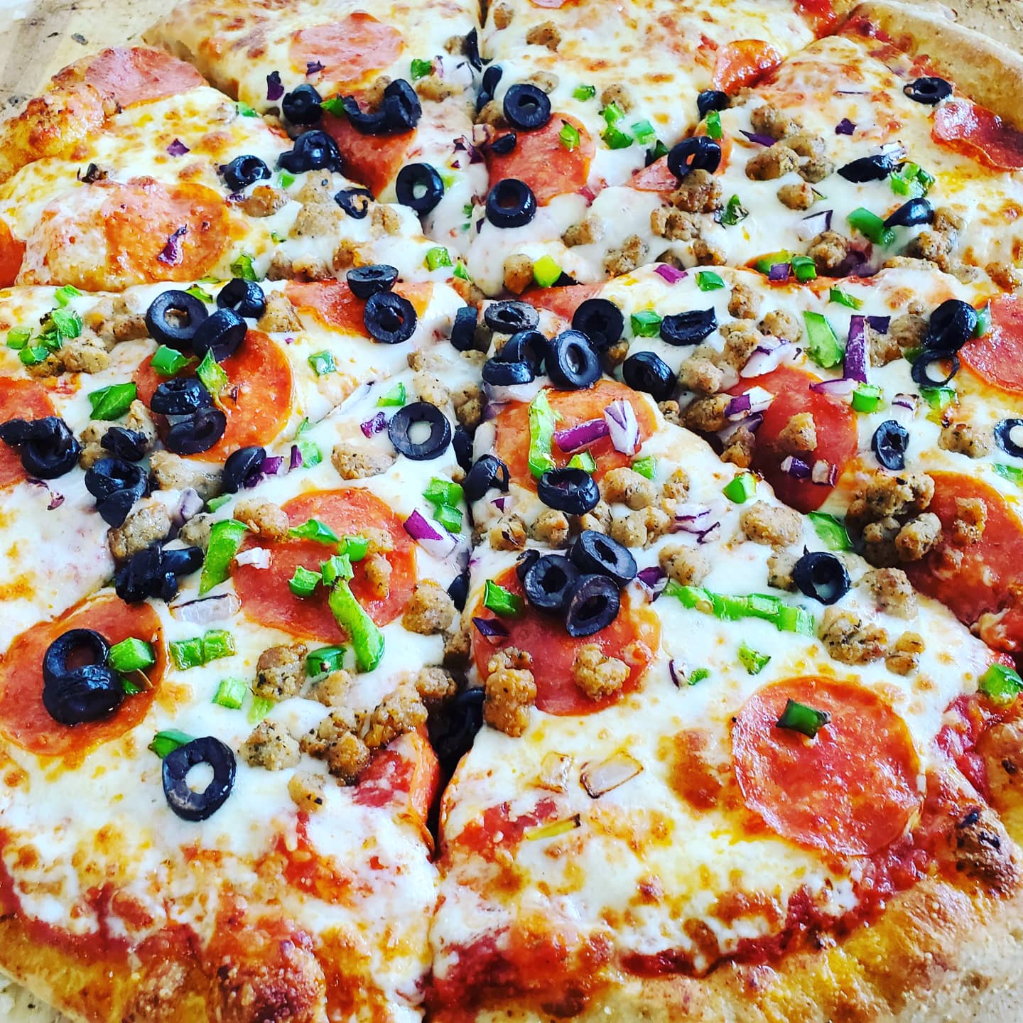 Create Your Own (14 Inch Large) at Dough Boys Pizza - Shreveport in Shreveport, LA 71104 | YourMenu® Online Ordering