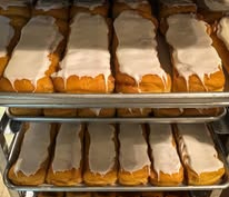 Vanilla Long John Donut