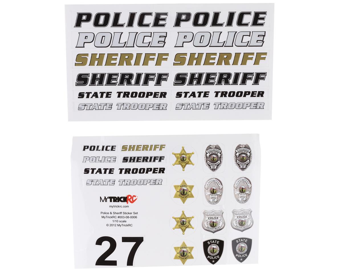 Police & Sheriff Decal Set