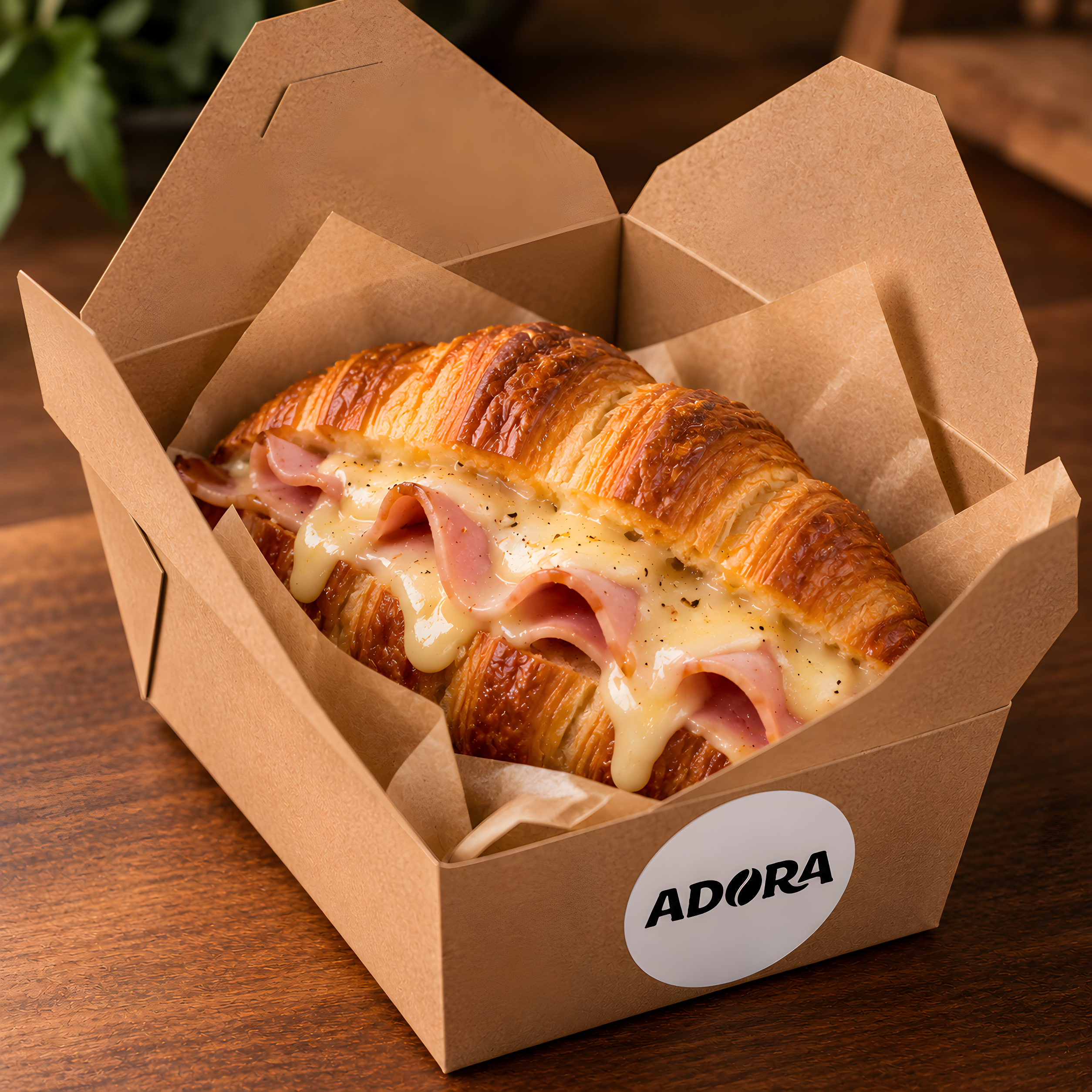 Cheese and Ham Croissant