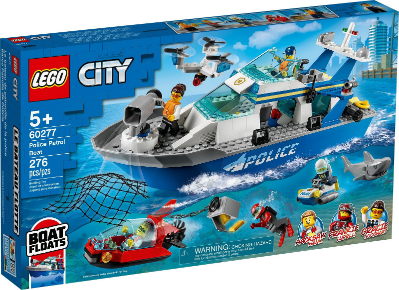60277 Police Patrol Boat