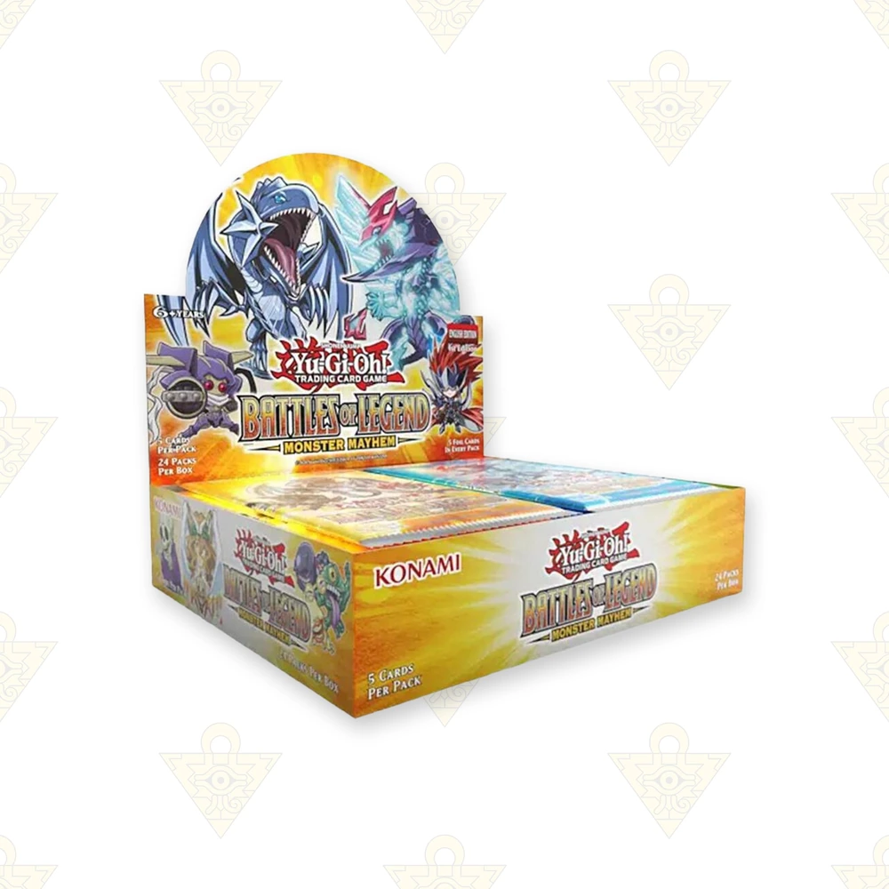 Yugioh Battle Of Legends Monster Mayhem Booster Box