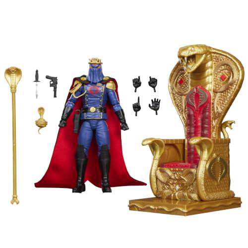 GI Joe Classified 6” - #221 Cobra Commander Gala Uniform with Throne