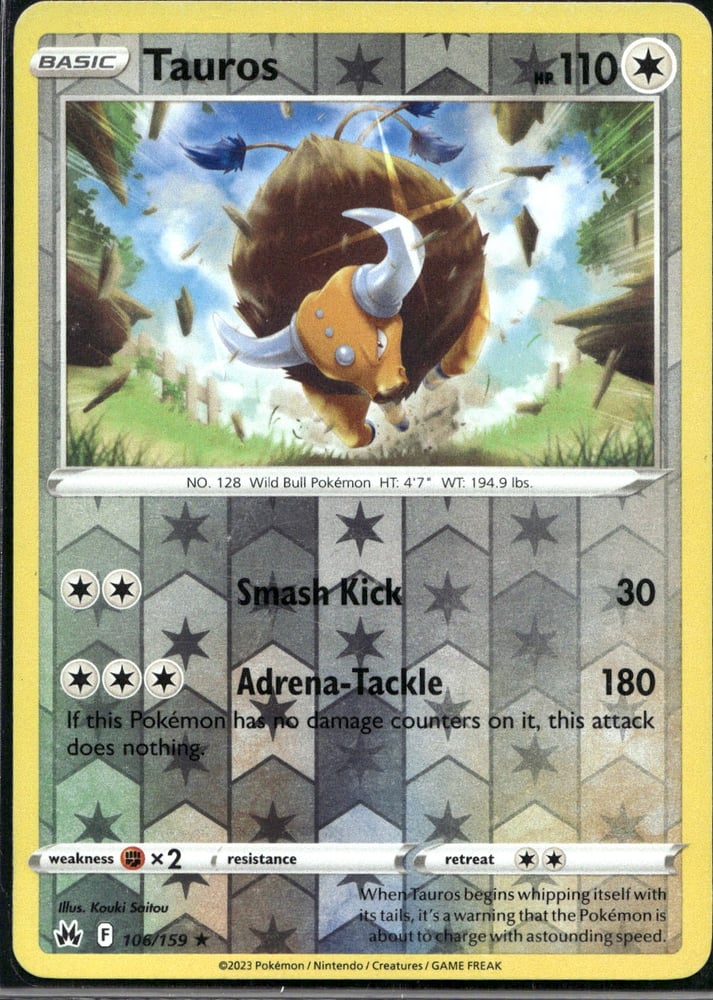 Tauros - SWSH12.5 106/159