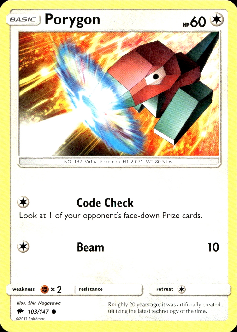 Porygon - SM3 103