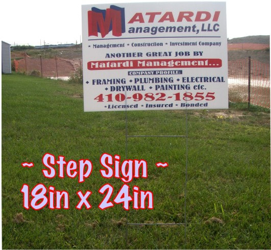 Step-Signs-18x24