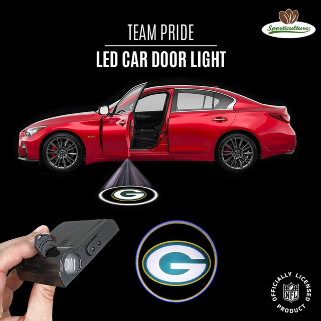 Green Bay Packers LED Car Door Light Projector