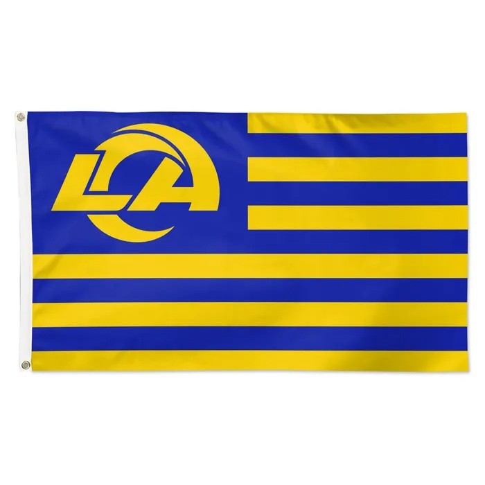Los Angeles Rams 2026 Deluxe Americana Flag 3x5'