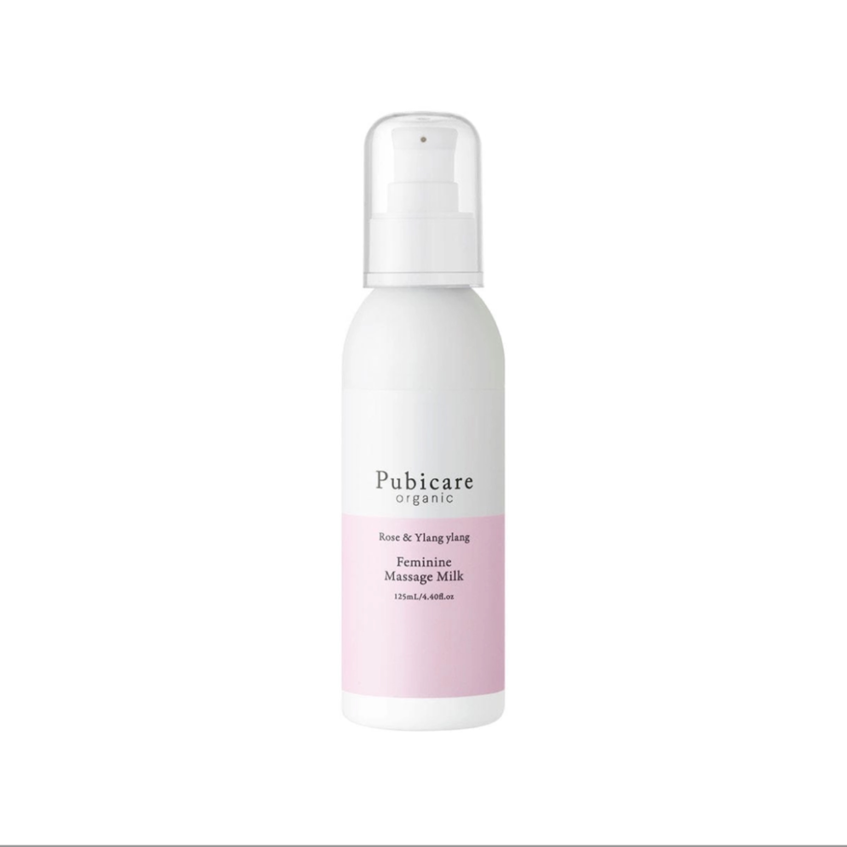 ピュビケア オーガニック フェミニン マッサージミルク ローズ＆イランイラン 125ml  