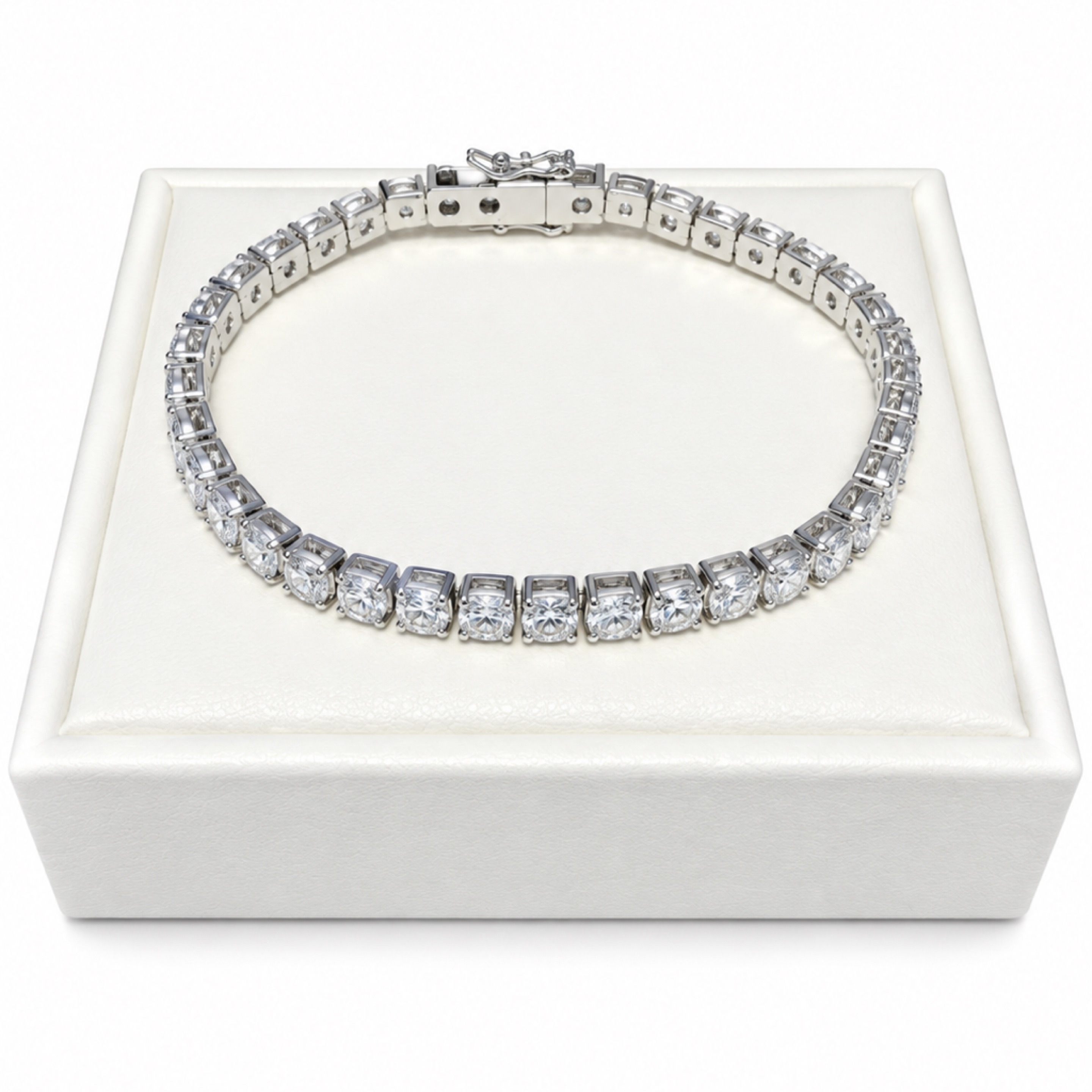 8” Tennis  Bracelet 4mm 