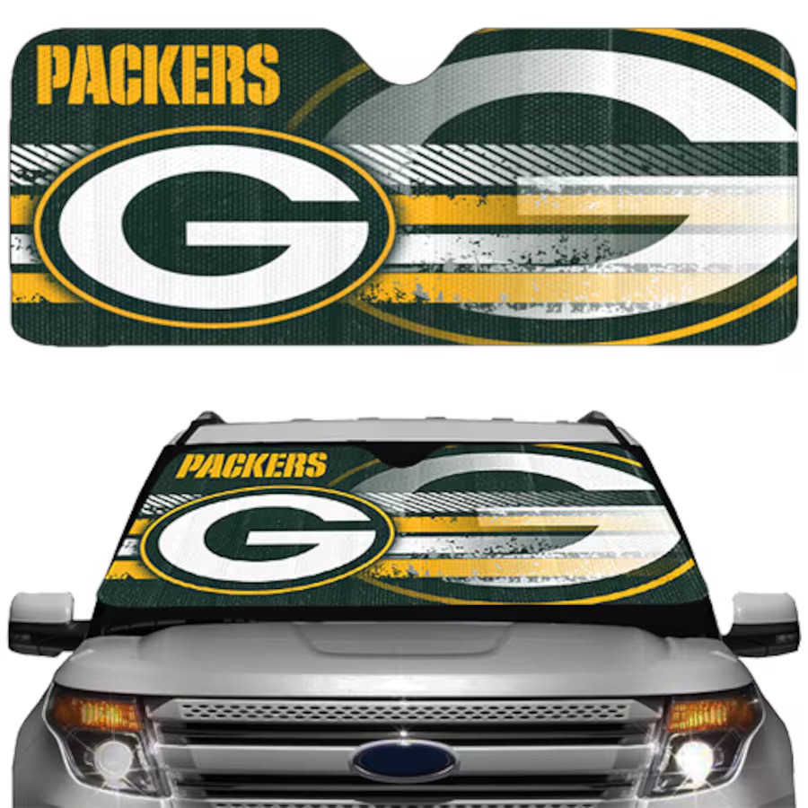 Green Bay Packers Auto Sun Shade 59x27"