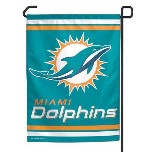 Miami Dolphins Garden Flag 11x15"