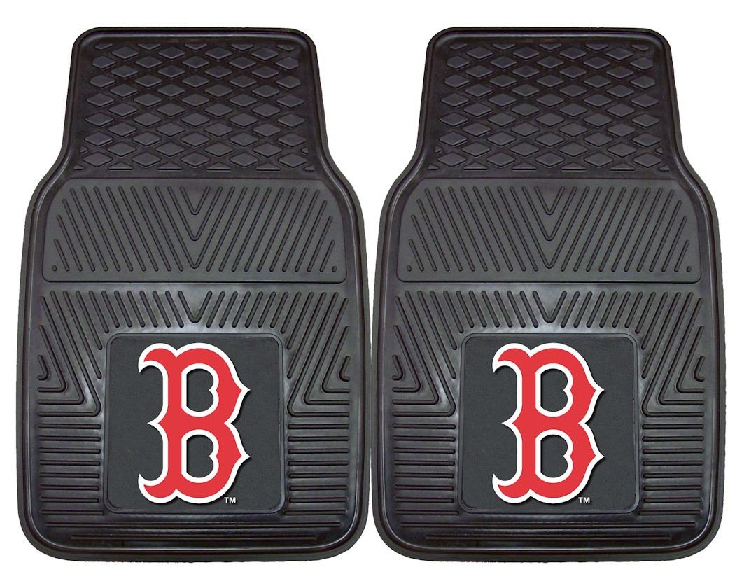 Boston Red Sox Heavy Duty 2-Piece Vinyl Car Mats