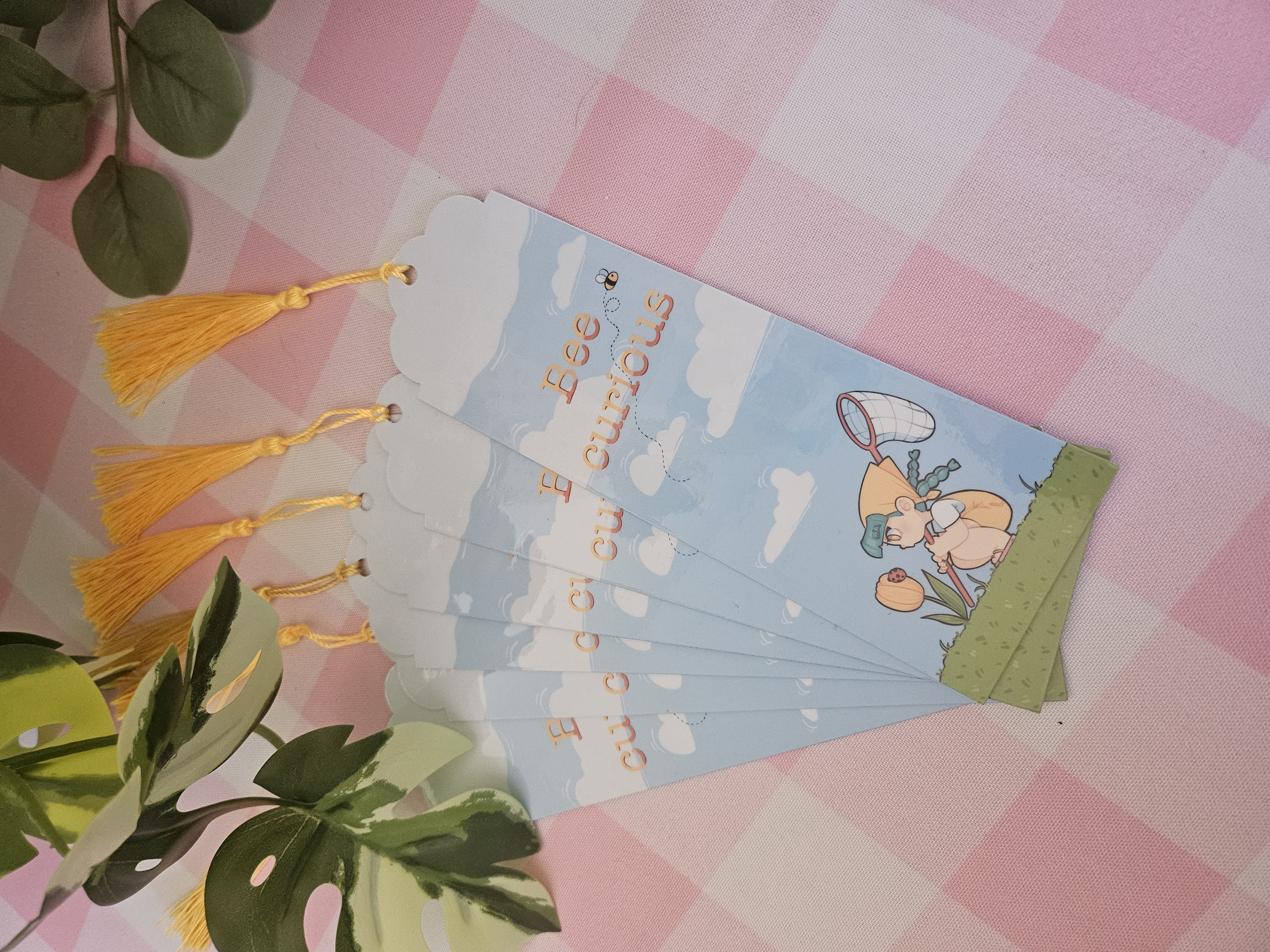 Juno Bee Curious Tassel Bookmark