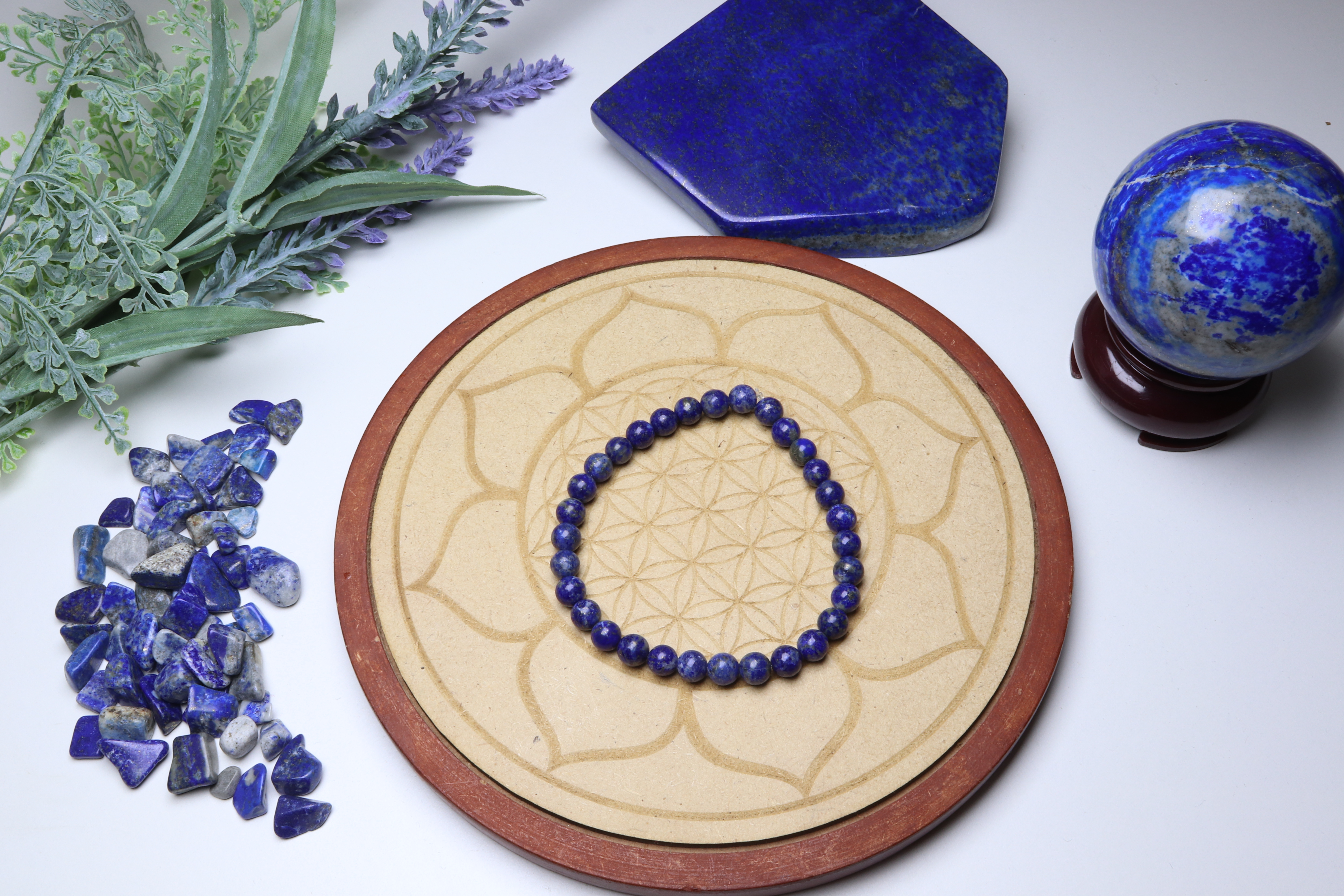 Bracelet Lapis Lazuli — stock Valence
