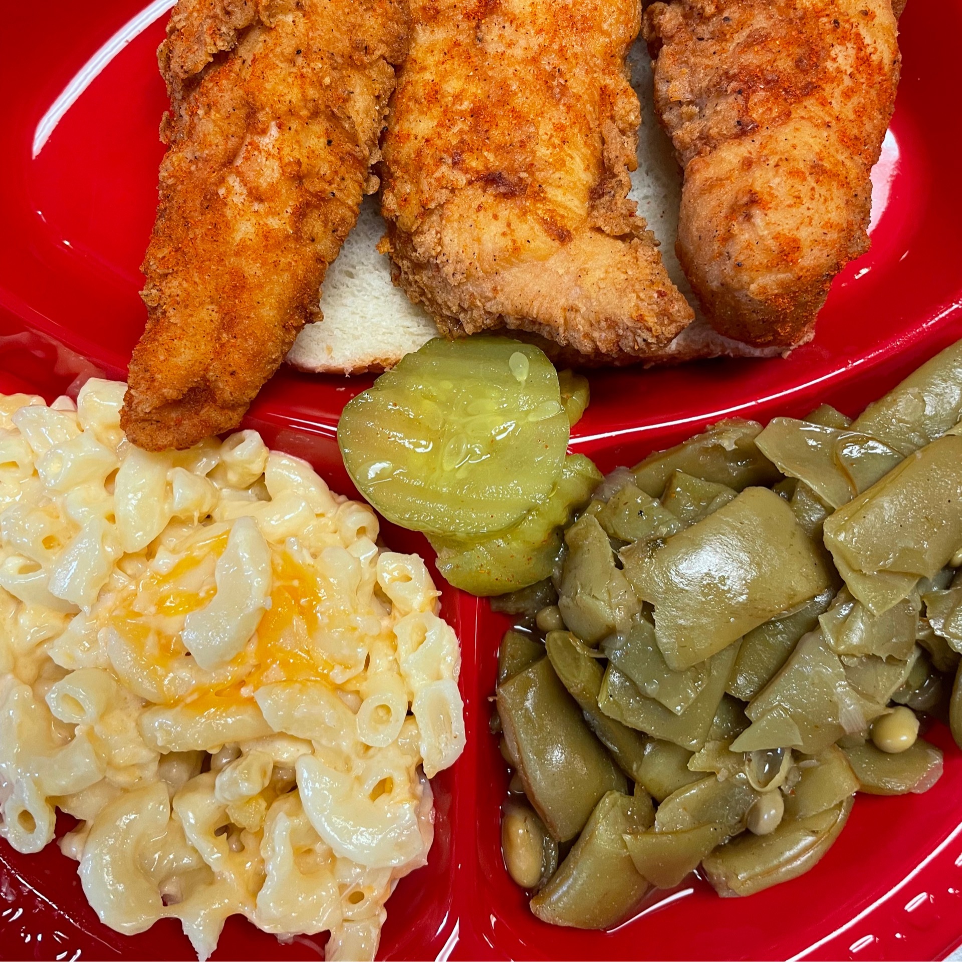 Tender Plate (3 Tenders)