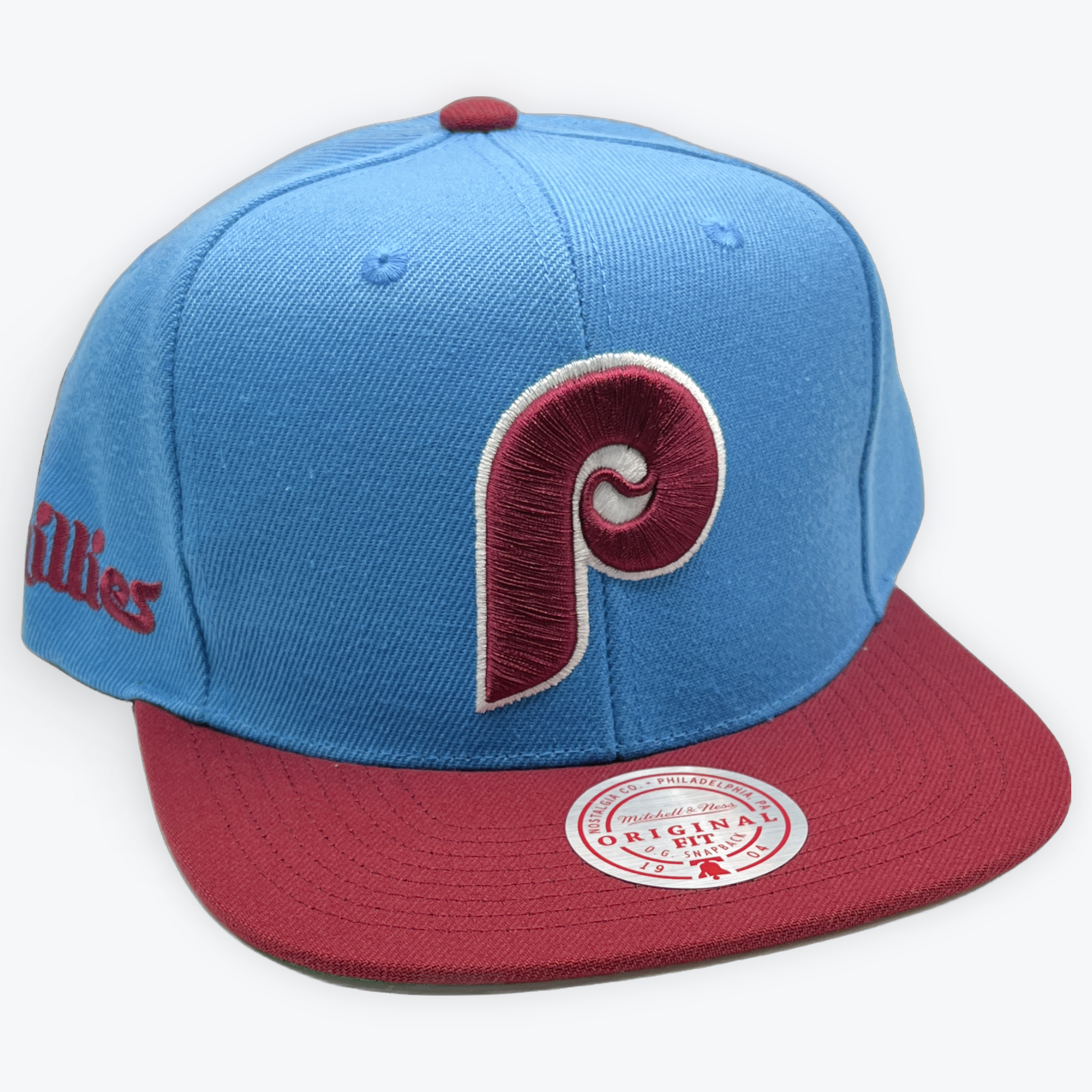 Philadelphia Phillies Retro Mitchell and Ness Evergreen Snapback Hat