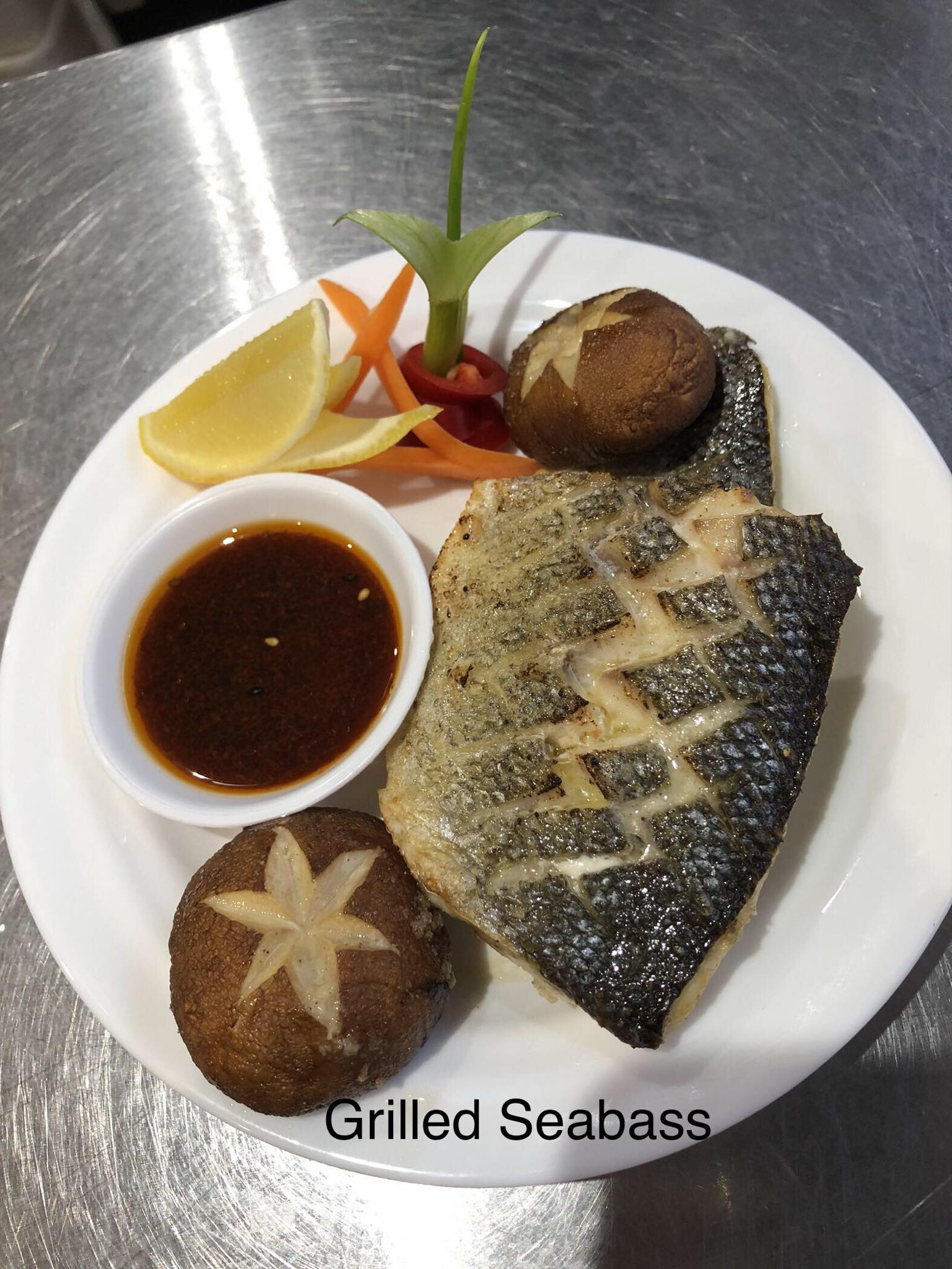Grilled Seabass