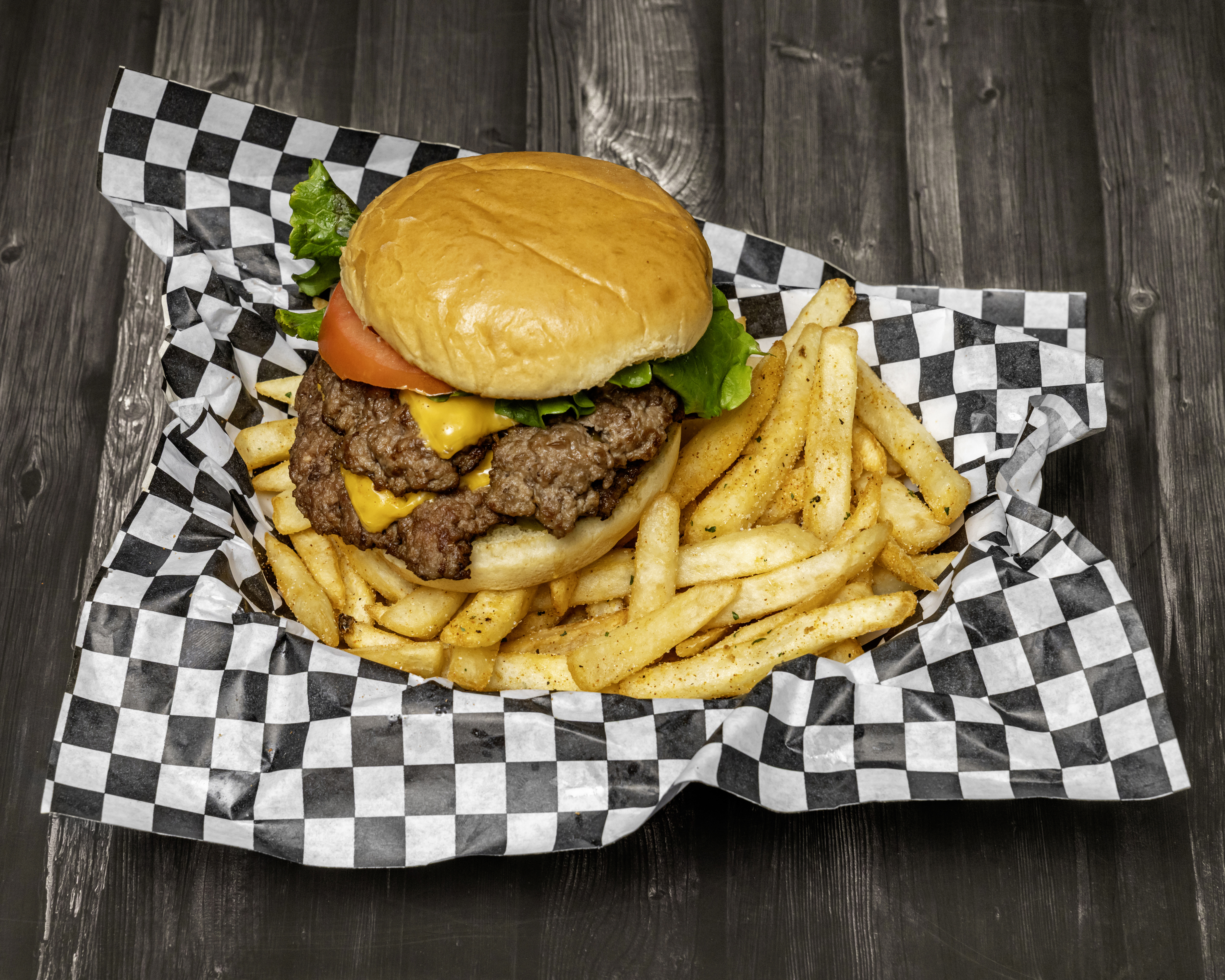 Double Cheeseburger at Store Front Location  in Dallas, TX 75287-2608 | YourMenu® Online Ordering