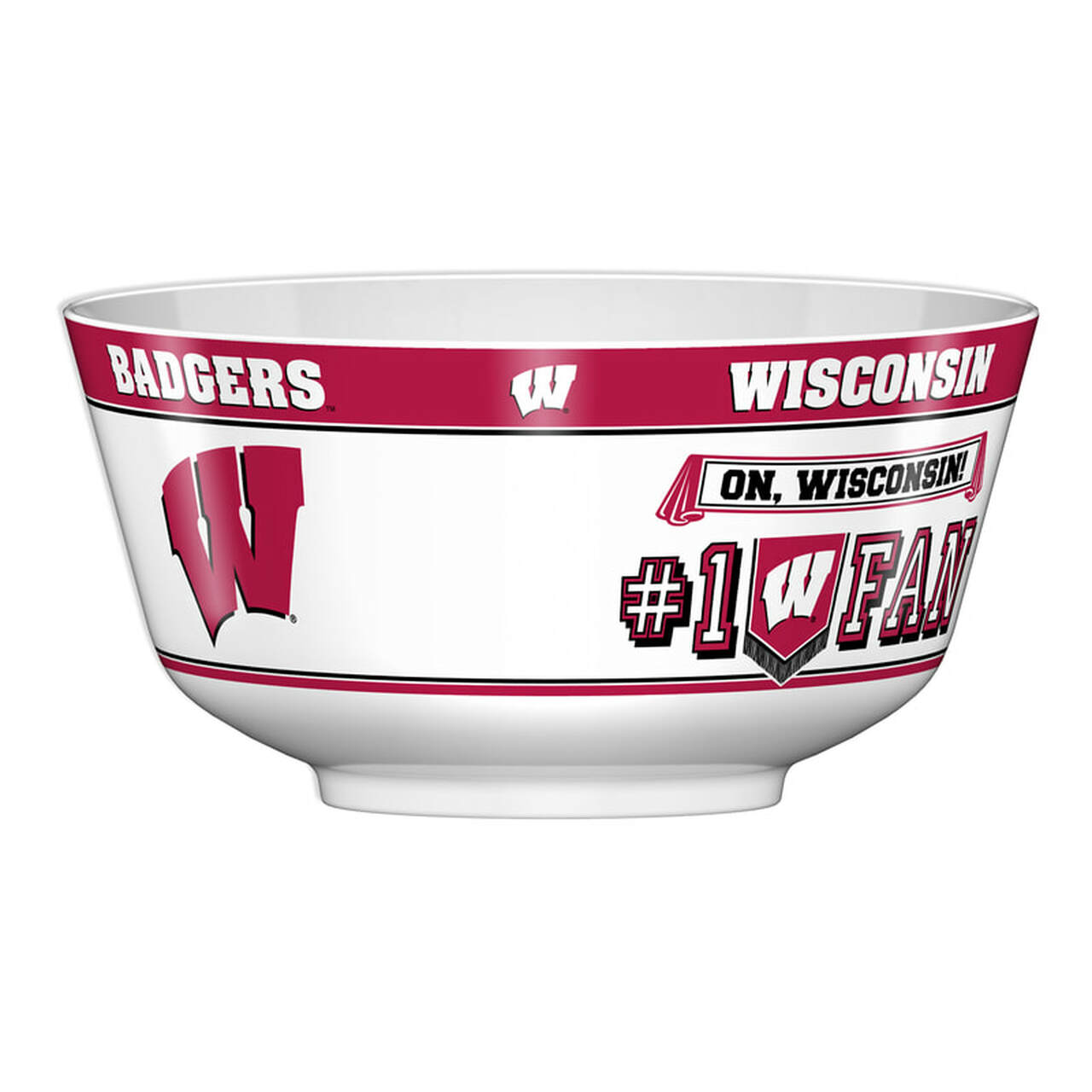 Wisconsin Badgers Party Bowl All Pro