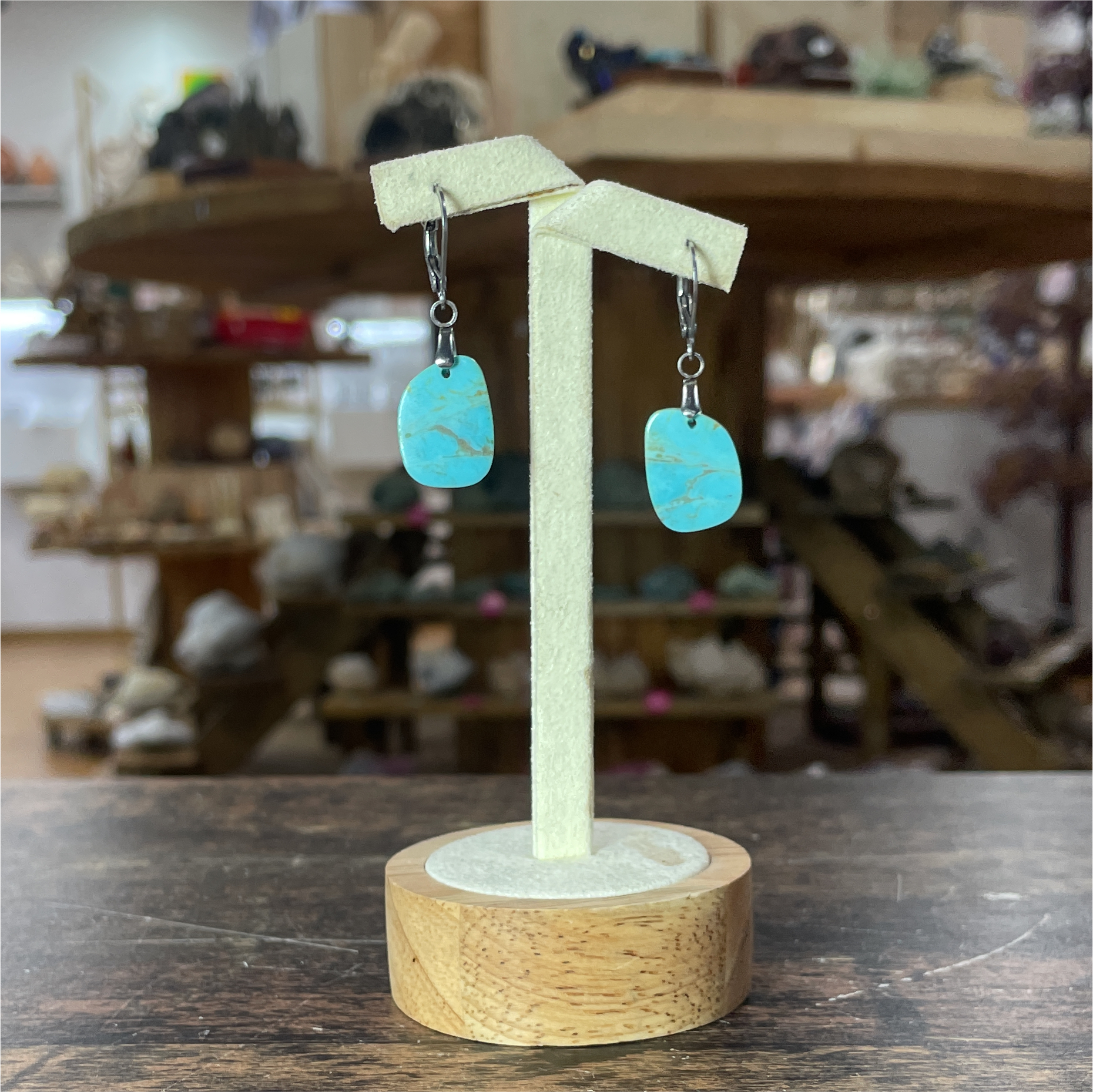 Boucle d'oreilles Turquoise — stock Valence