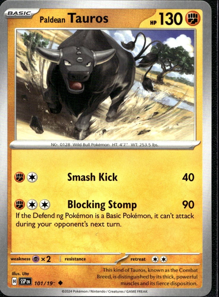 Paldean Tauros - SV08 101/191
