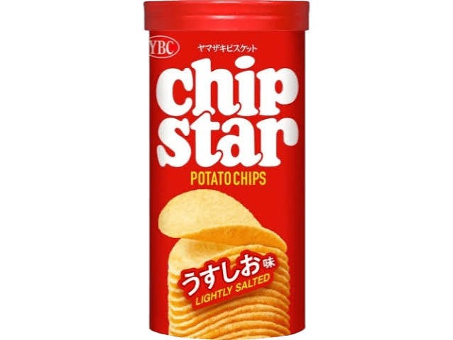 YBC Japan Chip Star Premium Chips Lightly Salted  1.58oz 8 ct