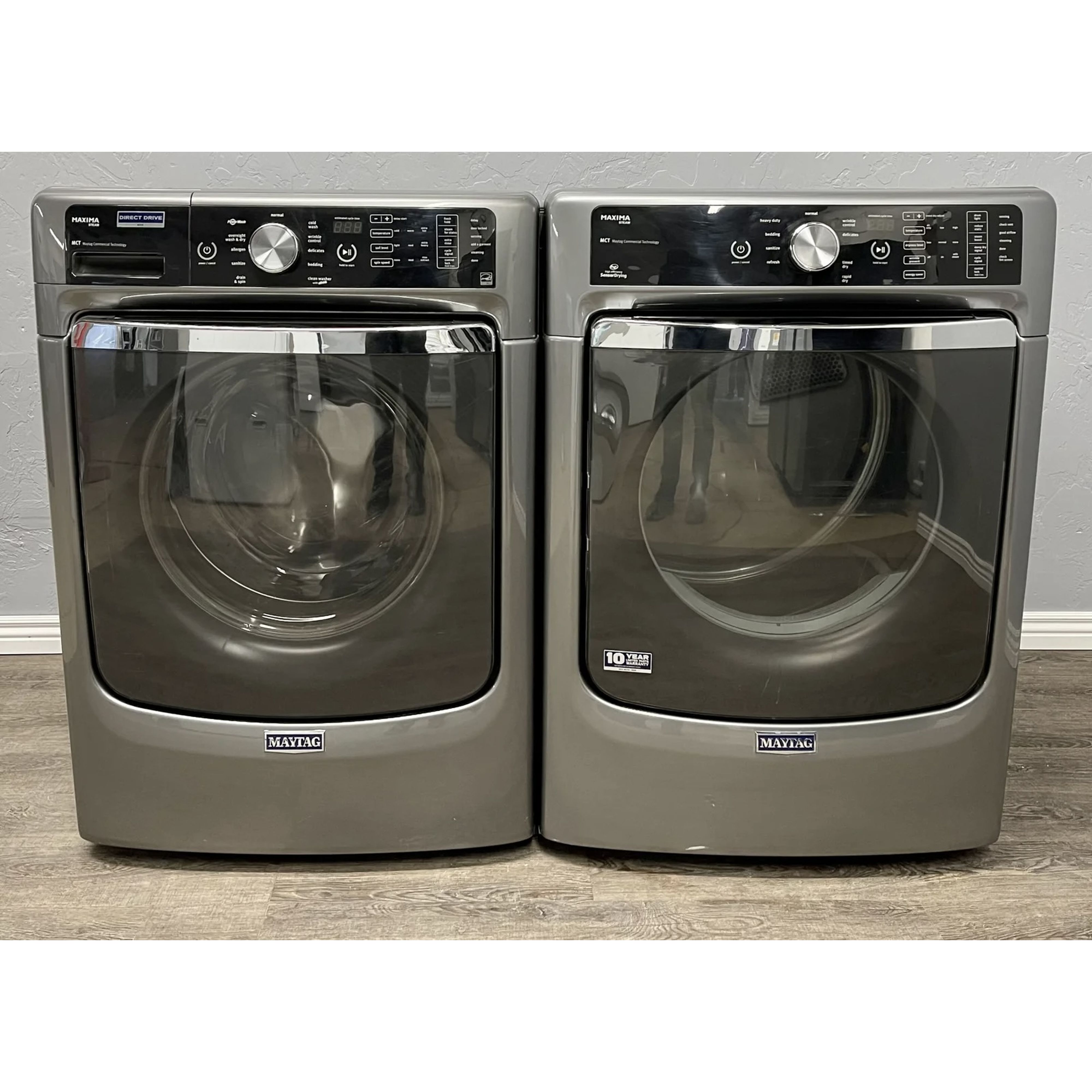 Maytag 4.5 Cu. Ft. Washer MHW7100DC0 & 7.4 Cu. Ft. Electric Dryer MED7100DC1