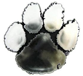 Clemson Tigers Silver Auto Emblem
