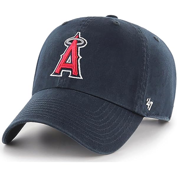 Los Angeles Angels Black '47 Brand Cleanup Hat