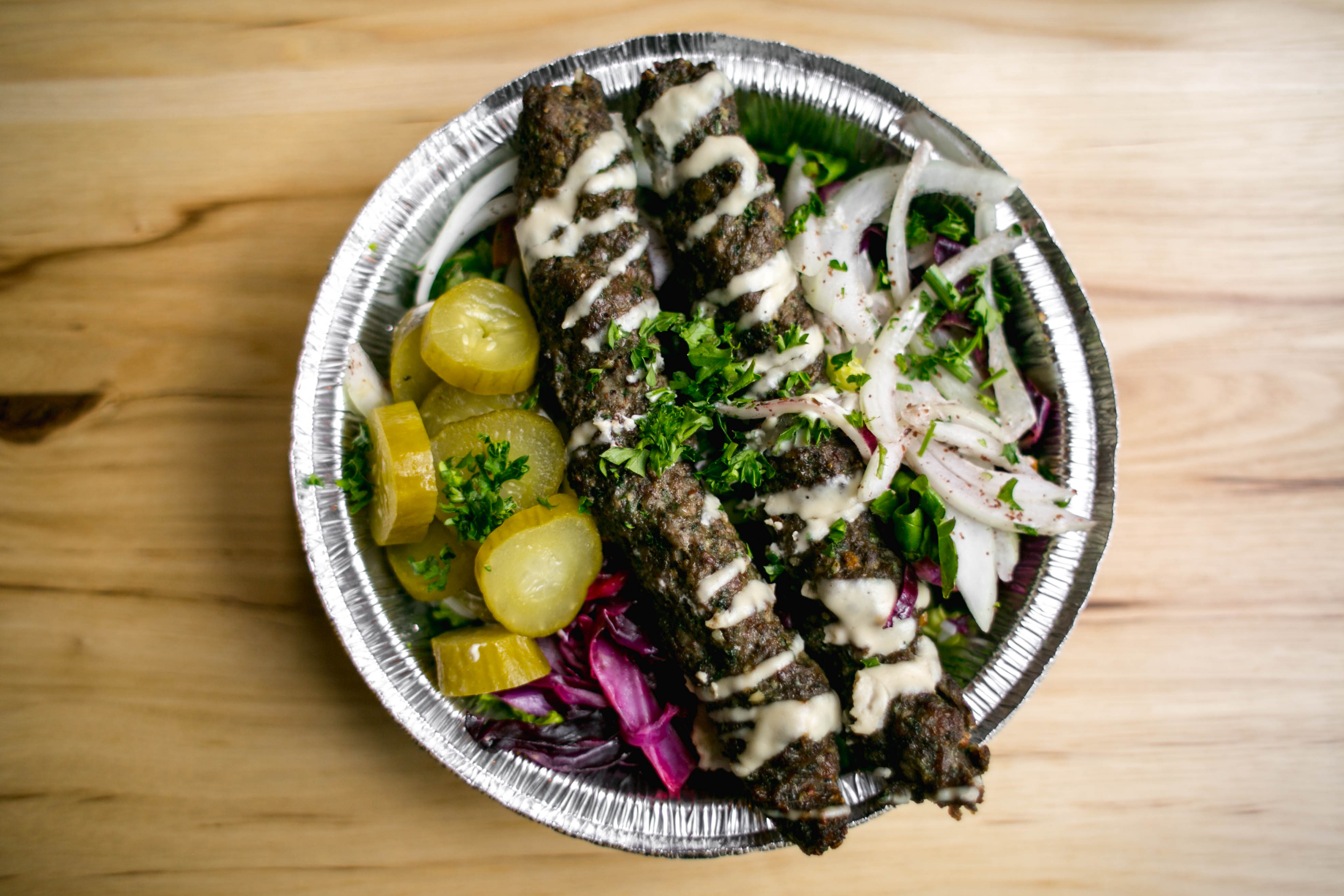 Kofta Kabob Salad