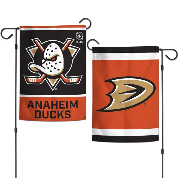Anaheim Ducks 2 Sided Garden Flag 12.5x18"