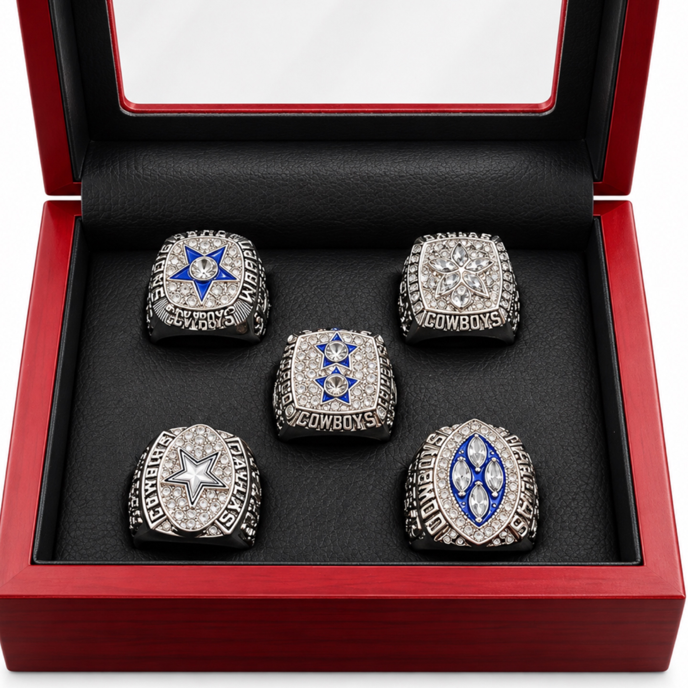 Cowboys Super Bowl Rings Set 
