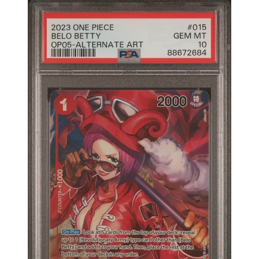 Psa 10 Belo Betty Alternate Art