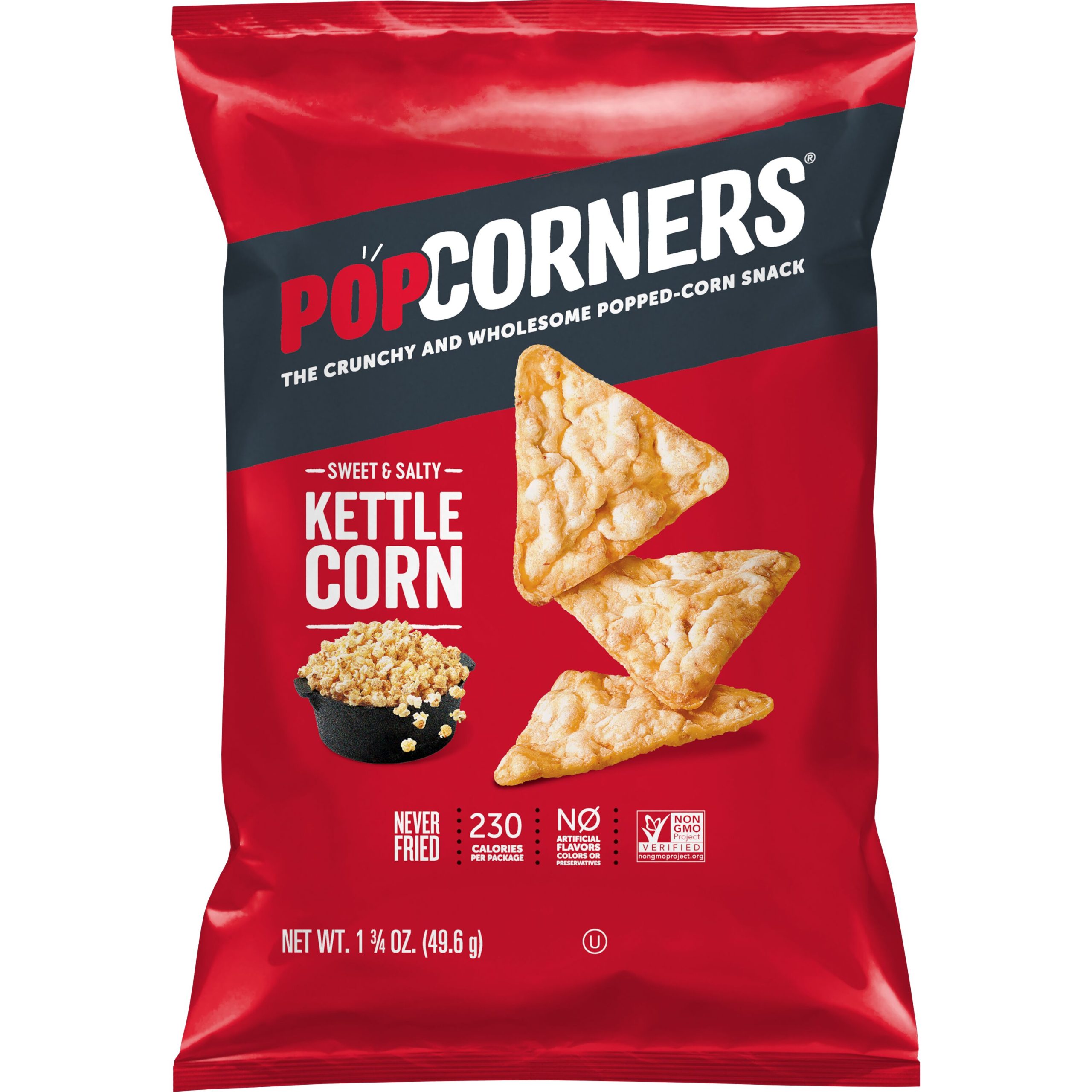 Popcorners Kettle Corn Popcorn 1.75 oz 24 ct XVL