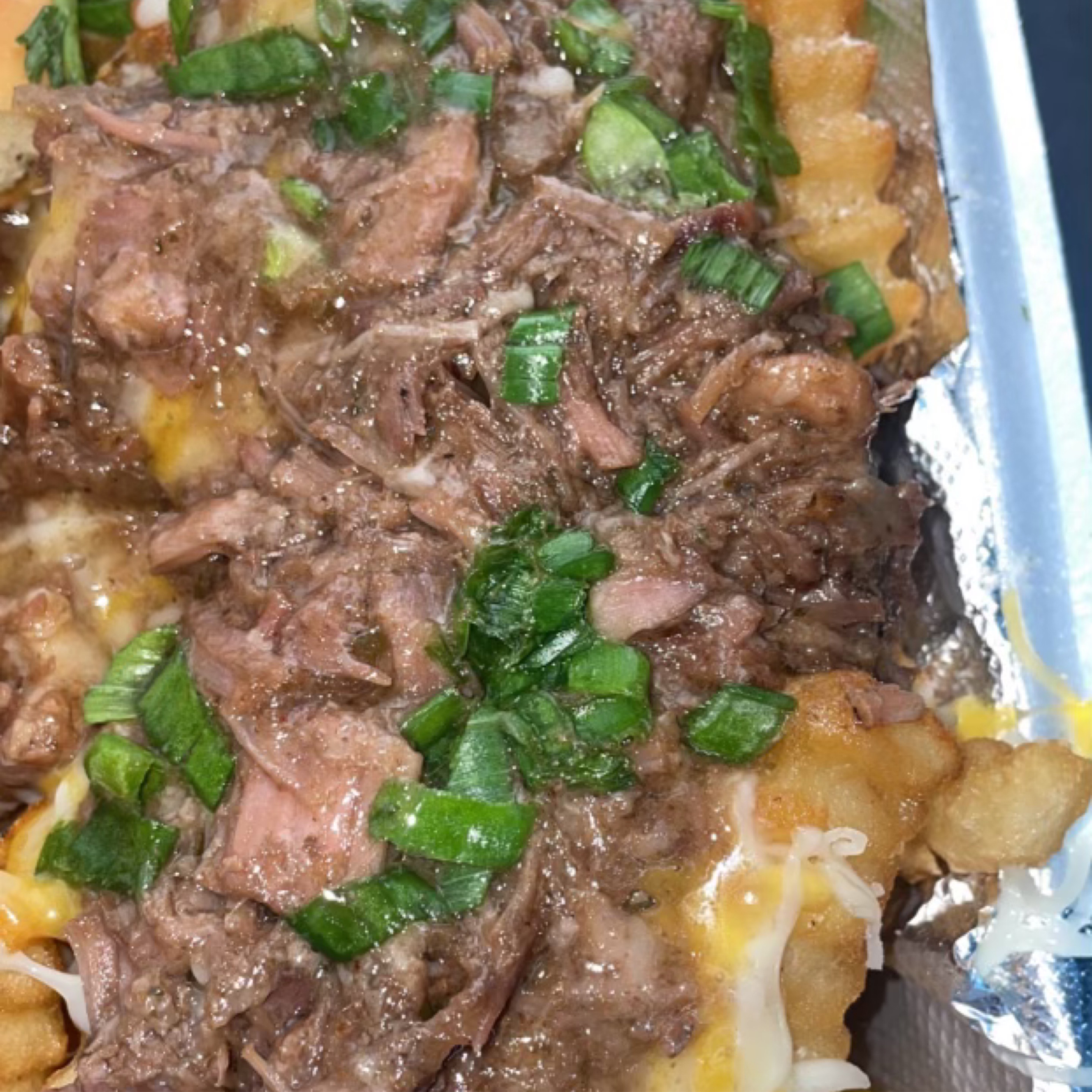 Loaded Oxtail Fries