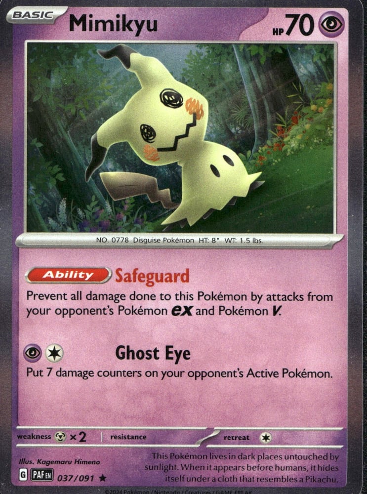Mimikyu - SV04.5 37/91