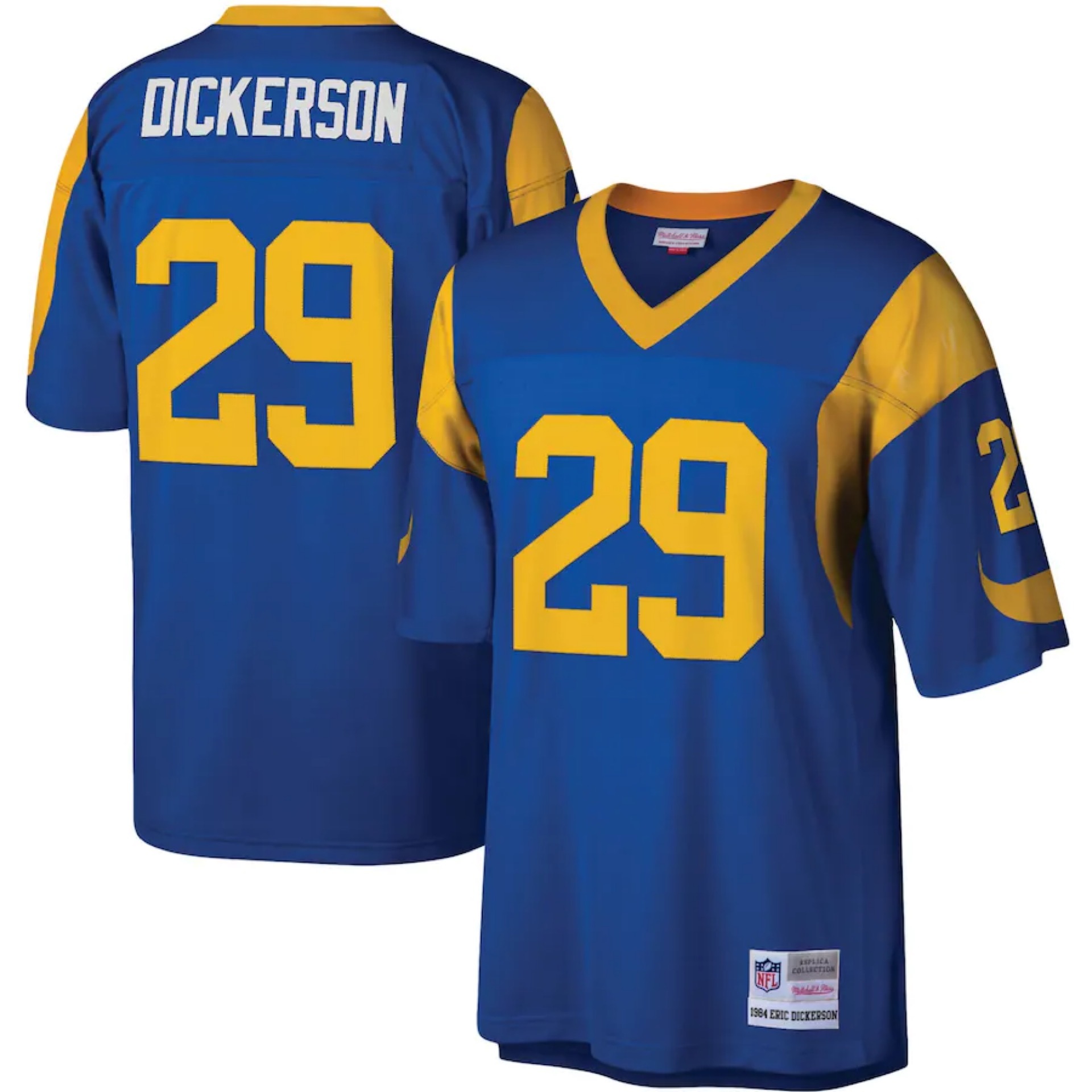 Los Angeles Rams 1994 Eric Dickerson #29 Blue Mitchell and Ness Jersey