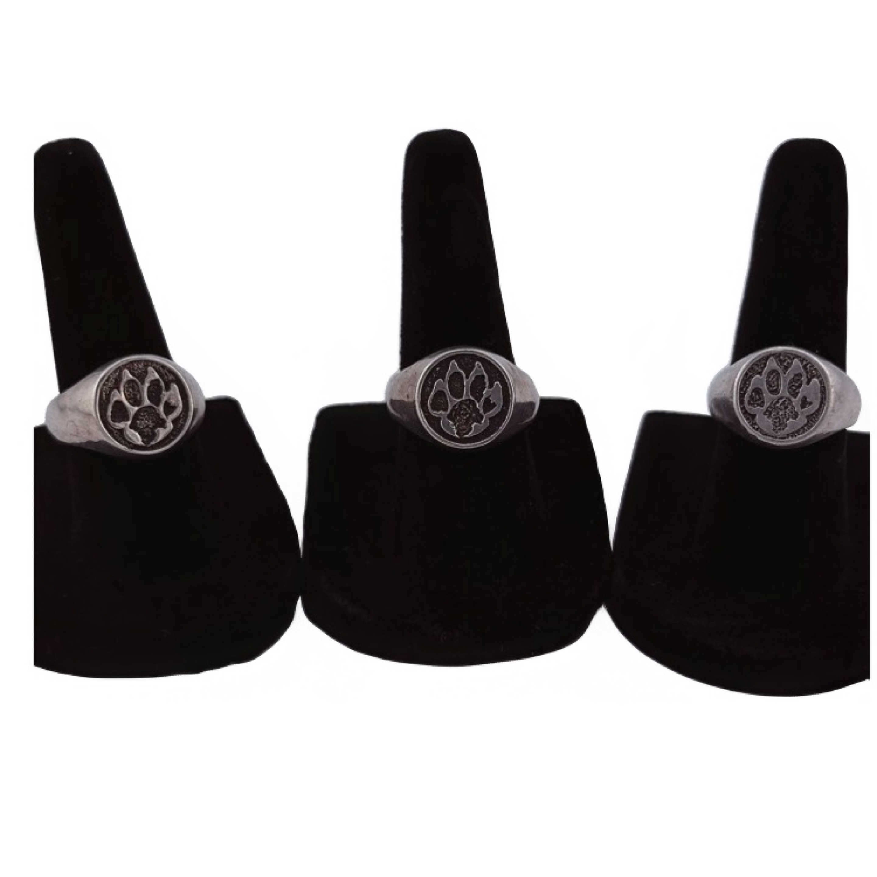 DIAP (Dog's In A Pile) Signet Ring – 925 Sterling Silver