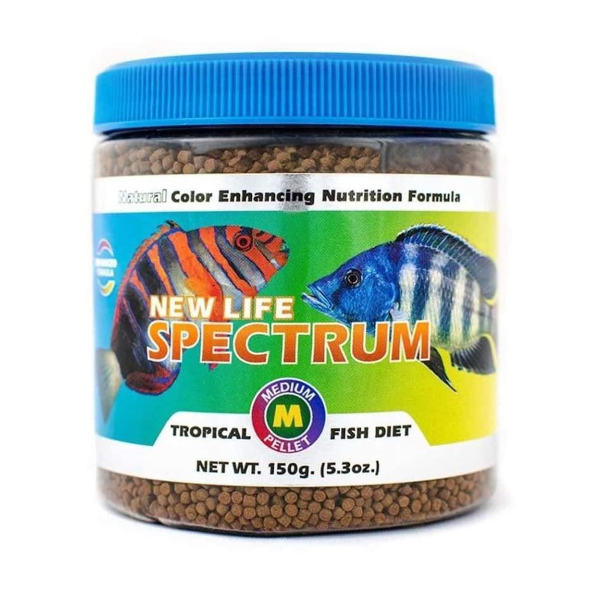 New Life Spectrum Tropical Fish Diet Large Fish Food Pellets g